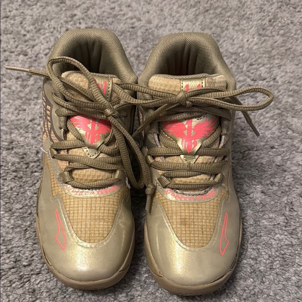 PUMA MB.01 LAMELO “golden child” kids sneakers